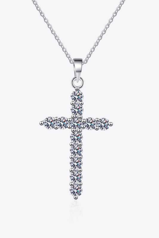 Eternal 3.6ct Cross Necklace